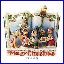 Disney Traditions Merry Christmas Christmas Carol Storybook Figurine 6002840