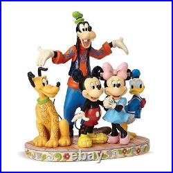 Disney Traditions Mickey & Friends'The Gangs All Here' Collectable Figurine