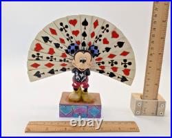 Disney Traditions Mickey Mouse All Decked Out Figurine Cards Collectable Boxed