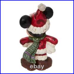 Disney Traditions Mickey Mouse Christmas Santa Greeter Jim Shore
