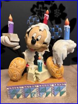 Disney Traditions Mickey Mouse With Birthday Cake Figurine Rare Boxed 4033281
