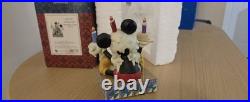 Disney Traditions Mickey Mouse With Birthday Cake Figurine Rare Boxed 4033281