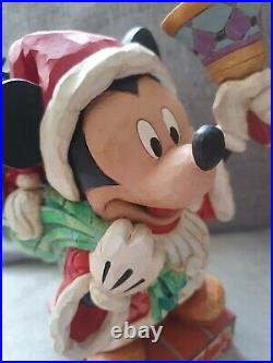 Disney Traditions Mickey Old St Mick 4005624 Rare Figurine