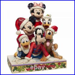 Disney Traditions Mickey Piled High with Holiday Cheer Christmas Figure 6007063