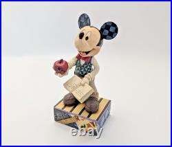 Disney Traditions Showcase Mickey Mouse Class Act Figurine Jim Shore 4049634