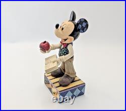 Disney Traditions Showcase Mickey Mouse Class Act Figurine Jim Shore 4049634