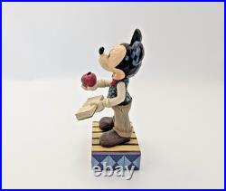 Disney Traditions Showcase Mickey Mouse Class Act Figurine Jim Shore 4049634