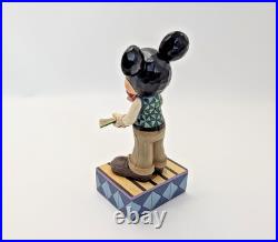 Disney Traditions Showcase Mickey Mouse Class Act Figurine Jim Shore 4049634