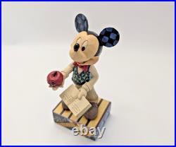 Disney Traditions Showcase Mickey Mouse Class Act Figurine Jim Shore 4049634
