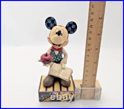 Disney Traditions Showcase Mickey Mouse Class Act Figurine Jim Shore 4049634
