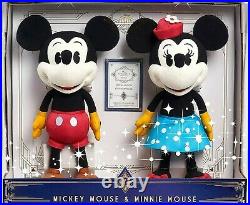 Disney Treasures From The Vault Limited Edition Mickey & Minnie Mouse Plush 15