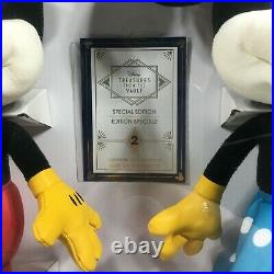 Disney Treasures From The Vault Limited Edition Mickey & Minnie Mouse Plush 15