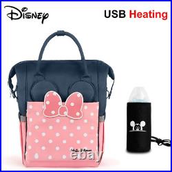 Disney USB Bottle Warmer Diaper Nappy Nursing Maternity Bag Mickey Minnie Mouse