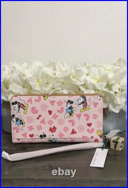 Disney Valentines Mickey and Minnie Mouse Love Dooney & Bourke Wallet 7