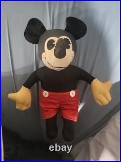 Disney Vintage Knickerbocker Mickey Mouse doll 1930's
