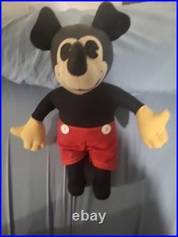 Disney Vintage Knickerbocker Mickey Mouse doll 1930's