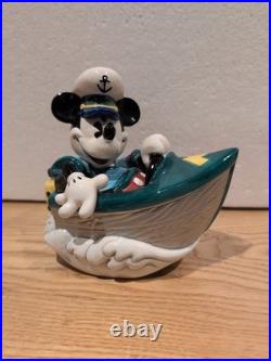 Disney Vintage Mickey Mouse Anchors Aweigh Musical Figurine Fully Working VGC