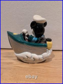 Disney Vintage Mickey Mouse Anchors Aweigh Musical Figurine Fully Working VGC