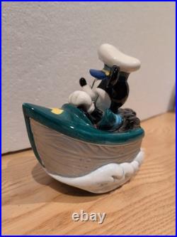 Disney Vintage Mickey Mouse Anchors Aweigh Musical Figurine Fully Working VGC