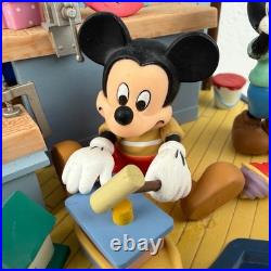 Disney Vintage Mickey Mouse Schmid Music Box Whistle While You Work 48453