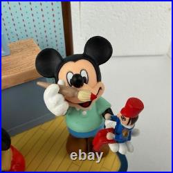 Disney Vintage Mickey Mouse Schmid Music Box Whistle While You Work 48453