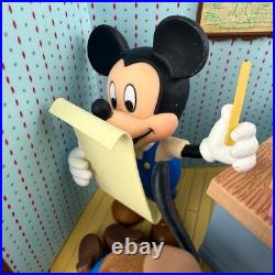 Disney Vintage Mickey Mouse Schmid Music Box Whistle While You Work 48453