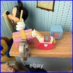 Disney Vintage Mickey Mouse Schmid Music Box Whistle While You Work 48453