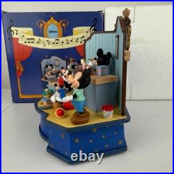 Disney Vintage Mickey Mouse Schmid Music Box Whistle While You Work 48453