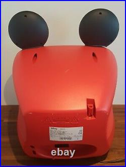 Disney Vintage TV Mickey Mouse MD3721 Colour Television 14 HTF Red Yellow