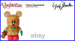 Disney Vinylmation 3 Japan Tokyo Christmas Gingerbread Man Mickey Mouse 2012