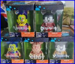 Disney Vinylmation D Tour Mickey Mouse Collectible Figurine Set of 5 Boxed