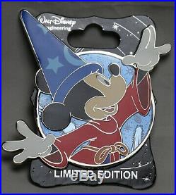 Disney WDI D23 Profile Pin Mickey Mouse Through the Years Sorcerer Fantasia