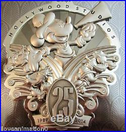 Disney WDW Disneys Hollywood Studios 25th Anniversary Jumbo Mickey Mouse Pin