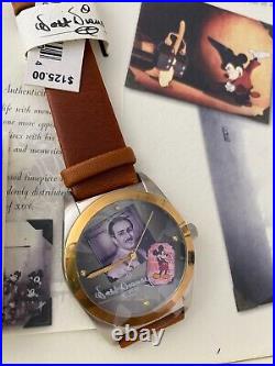 Disney Walt and Mickey Mouse Walts Journal Watch LE 199/3000