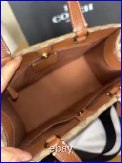 Disney X Coach Dempsey Bag In Signature Jacquard With Mickey Mouse Print