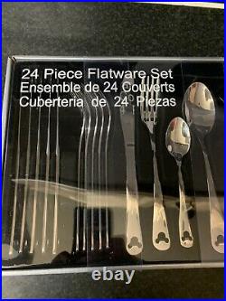 Disney flatware set Cutlery Set 24 Pieces