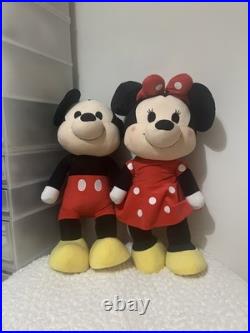 Disney nuiMOs Big Mickey & Minnie Mouse Set Of 2 Plush Soft Toys