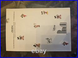 Disney's Mickey mouse 90th anniversary 50p Coin Set 999 silver plated #1591/9999