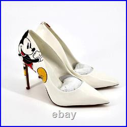 Disney x Aldo Mickey Mouse Stiletto Pump Women's Size 6 in White new, READ DESC