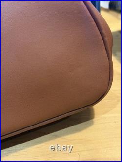 Disney x Coach Mickey Mouse Kisslock Wristlet, Brown Leather