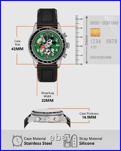 Disney x Fossil Limited Edition Mickey Mouse Soccer Watch 42mm 2025 NEW