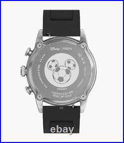 Disney x Fossil Limited Edition Mickey Mouse Soccer Watch 42mm 2025 NEW