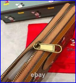 Disney x Gucci Mickey Mouse zip Around wallet For Women