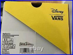 Disney x Vans Mickey Mouse 90th Anniversary Birthday Shoes 8.5 Mens RARE