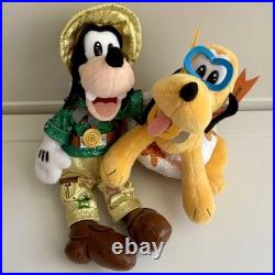 Disneyland Mickey Mouse & Friends Plush Key Chain Set Tokyo Disneysea Japan F/S