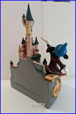 Disneyland Paris Fantasia Mickey Mouse Castle Demons & Merveilles Statue Disney