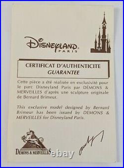 Disneyland Paris Fantasia Mickey Mouse Castle Demons & Merveilles Statue Disney