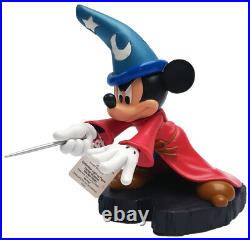 Disneyland Paris Mickey Mouse Sorcerers Apprentice Figurine Light Up Disney Park