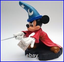 Disneyland Paris Mickey Mouse Sorcerers Apprentice Figurine Light Up Disney Park