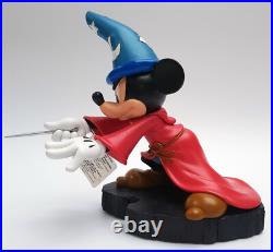 Disneyland Paris Mickey Mouse Sorcerers Apprentice Figurine Light Up Disney Park
